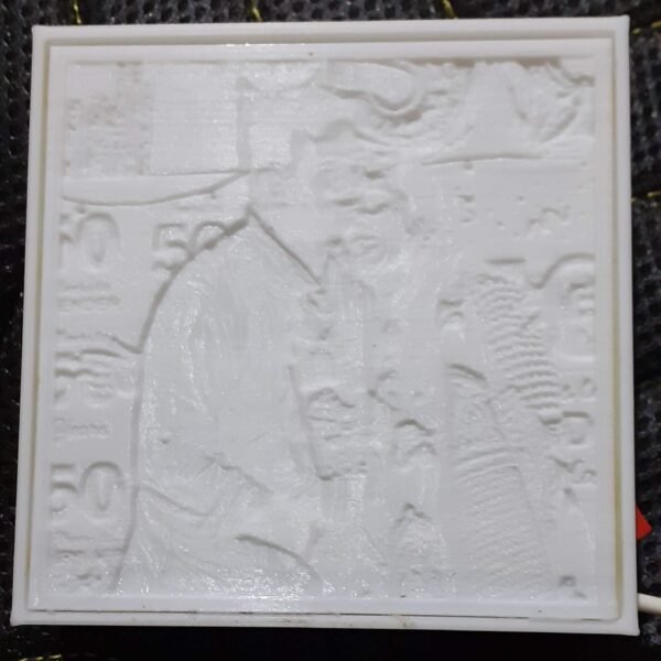 lithopone 3D print without light image