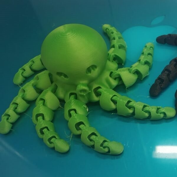octopus green 3d print image