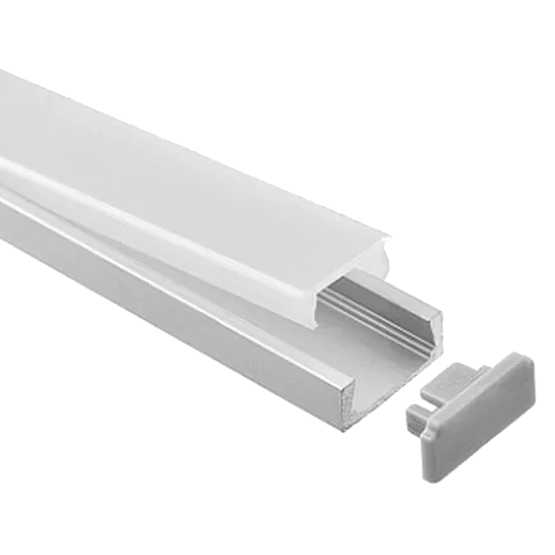 aluminum and plastic extruded profile image